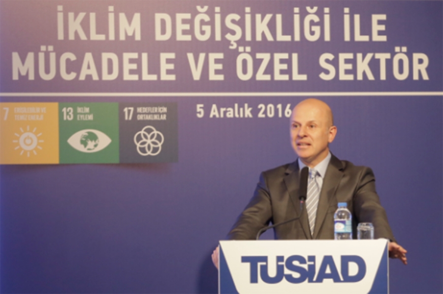 TÜSİAD İklim Değişikliğiyle Mücadeleyi Özel Sektör Bakışıyla Ele Aldı