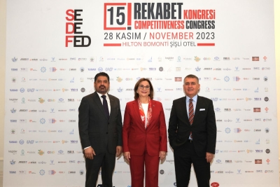 TÜSİAD Yönetim Kurulu Başkanı  Orhan Turan Sektörel Dernekler Federasyonu’nun (SEDEFED) düzenlediği “15. Rekabet Kongresi”nin açılışında bir konuşma yaptı