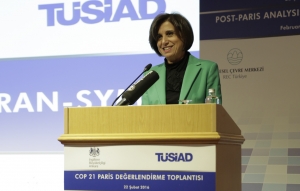 TÜSİAD Yönetim Kurulu Başkanı Cansen Başaran-Symes'ın "COP 21 Paris Değerlendirme Toplantısı" Açılış Konuşması - 22 ŞUBAT 2016