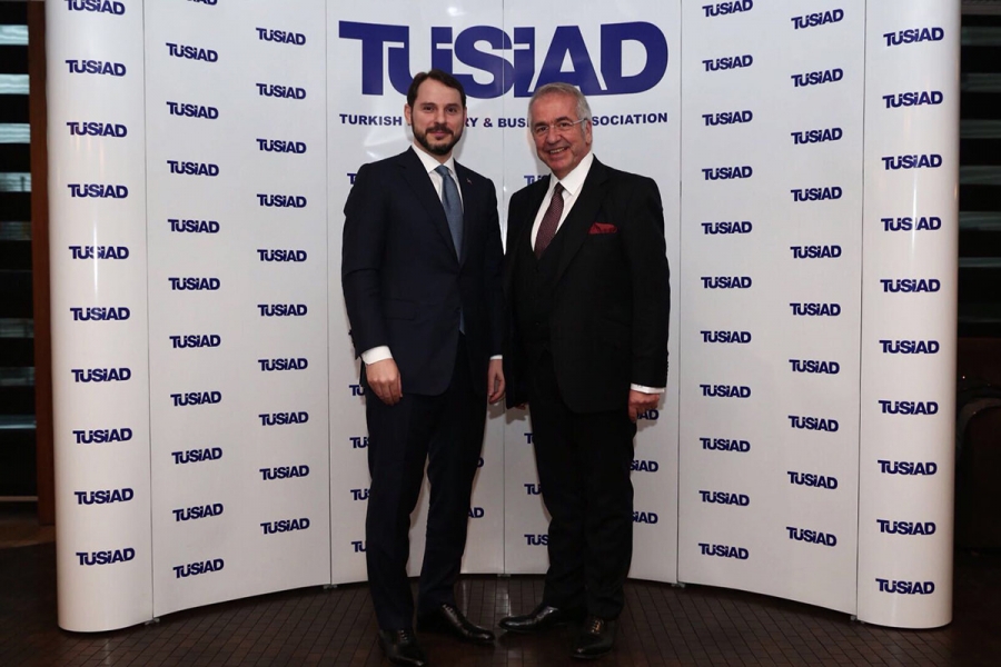 Enerji ve Tabii Kaynaklar Bakanı Berat Albayrak TÜSİAD'ı Ziyaret Etti