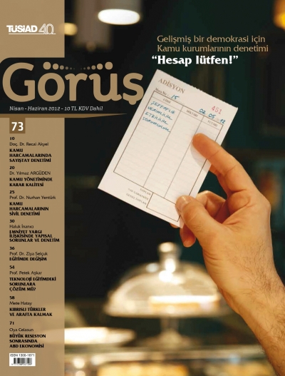 TÜSİAD Görüş Dergisi No: 73