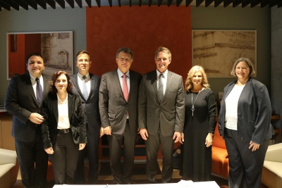 Simone Kaslowski başkanlığındaki heyet ABD’nin Ankara Büyükelçisi Jeff Flake ile bir araya geldi