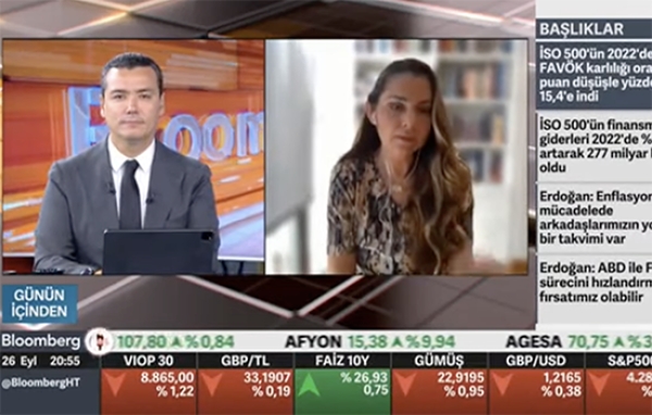 TÜSİAD Başekonomisti Gizem Öztok Altınsaç BloombergHT’de yayınlanan Günün İçinden programında ekonomi gündemini değerlendirdi