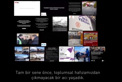 Deprem ülkesi olduğumuz bilinciyle afetlere hazırlık ve deprem dirençli kentler konusundaki çalışmalara katkı sunmaya devam edeceğiz