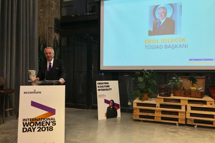 TÜSİAD Başkanı Erol Bilecik&#039;in Accenture International Women&#039;s Day - Getting To Equal 2018 Raporu Tanıtım Toplantısı Konuşması