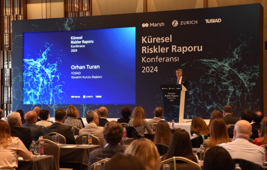 TÜSİAD, Marsh ve Zurich Küresel Riskler Raporu'nu Tanıttı