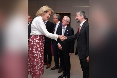 TÜSİAD ve Belçika Girişimciler Federasyonu (VBO-FEB) ev sahipliğinde Belçika Kraliçesi Mathilde onuruna üst düzey bir iş dünyası buluşması düzenlendi