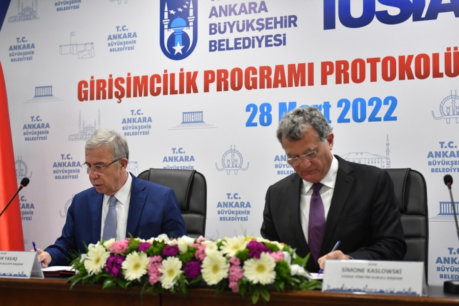 TÜSİAD ve Ankara Büyükşehir Belediyesi Girişimcilik Ekosisteminin Geliştirilmesi için Biraraya Geliyor 