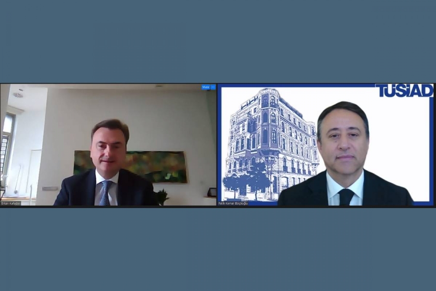 TÜSİAD Avrupa Yeşil Mutabakatı Söyleşilerinin altıncısına Borusan Holding Grup CEO’su Erkan Kafadar konuk oldu