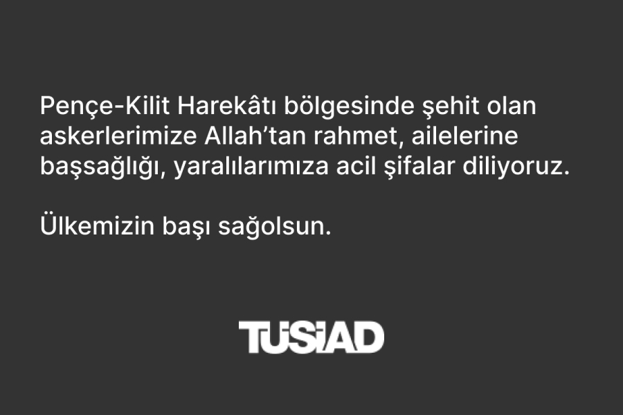 TÜSİAD Basın Açıklaması