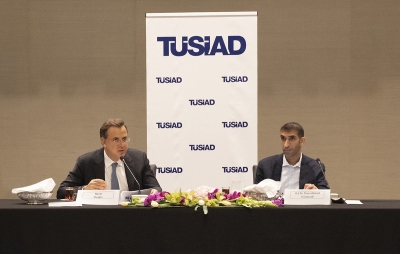 TÜSİAD heyeti, BAE Dış Ticaretten Sorumlu Devlet Bakanı Dr. Thani bin Ahmed Al Zeyoudi ve beraberindeki heyet ile biraraya geldi