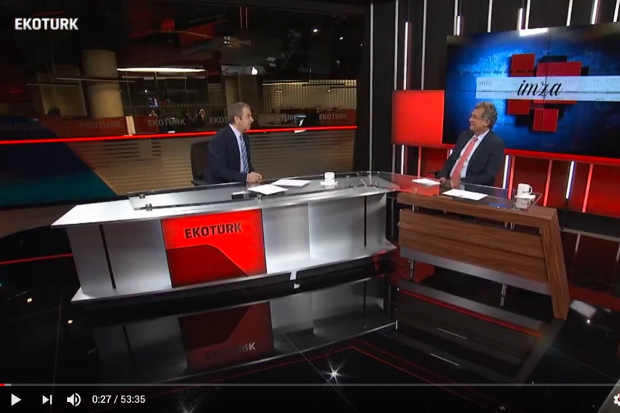 TÜSİAD Yönetim Kurulu Başkanı Simone Kaslowski Ekotürk TV’de İmza programına konuk oldu