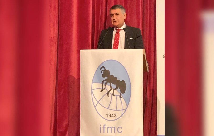 TÜSİAD Başkanı Orhan Turan İstanbul Üniversitesi İktisat Fakültesi Mezunları Cemiyetinin (İFMC), "Cumhuriyet'in Yürüyüşünde İktisat ve Siyaset" ana başlığıyla düzenlediği "47. İktisatçılar Haftası"nın açılış konuşmasını yaptı