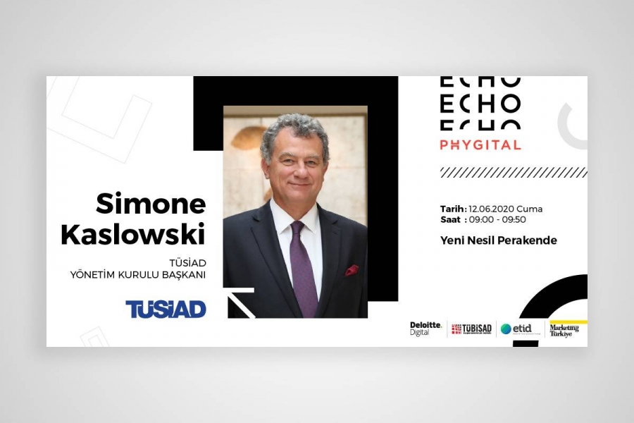 TÜSiAD Yönetim Kurulu Başkanı Kaslowski "ECHO PHYGITAL" başlıklı zirveye katıldı