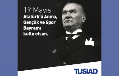 19 Mayıs Atatürk’ü Anma Gençlik ve Spor Bayramımız kutlu olsun.