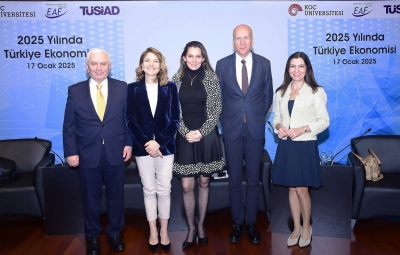 Koç Üniversitesi ve TÜSİAD ortaklığı ile oluşturulan Ekonomik Araştırma Forumu’nun (EAF) “2025 Yılında Türkiye Ekonomisi” başlıklı konferansı gerçekleşti