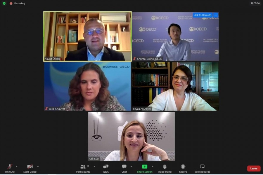 AXA – Institut du Bosphore – Galatasaray Üniversitesi "Akıl Sağlığında Esneklik ve Dayanıklılığın Yaratılmasında Özel Sektörün Rolü ve Devlet Politikaları” Webinarı