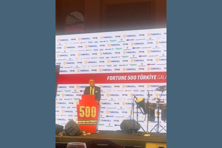 TÜSİAD Yönetim Kurulu Başkanı Orhan Turan Fortune 500 Ödül Töreni’ne katılarak bir konuşma yaptı