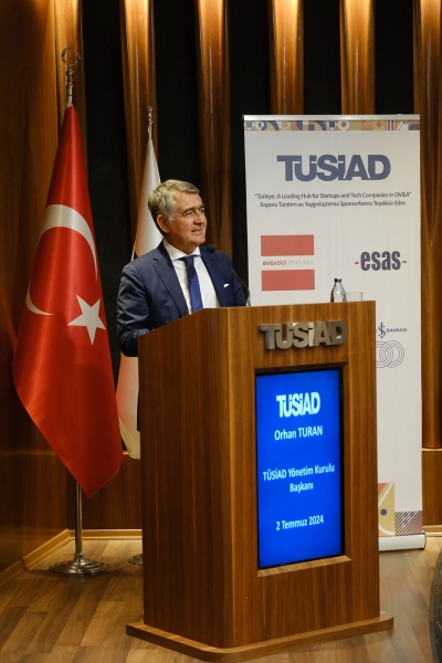 TÜSİAD “Startuplar ve Teknoloji Firmaları için Avrupa, Orta Doğu ve Afrika Bölgesinin Cazibe Merkezi Olarak Türkiye” raporu kamuoyuna sunuldu