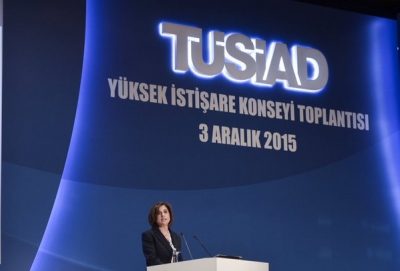 TÜSİAD 2015 yılının ikinci Yüksek İstişare Konseyi toplantısı 3 Aralık 2015, Perşembe günü, Ankara'da düzenlendi