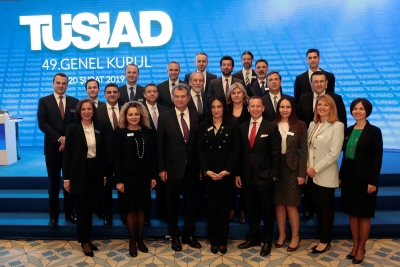 SİMONE KASLOWSKİ TÜSİAD YÖNETİM KURULU BAŞKANI SEÇİLDİ