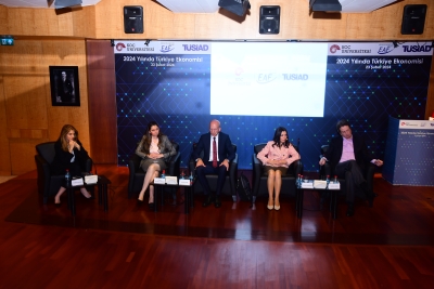 Koç Üniversitesi ve TÜSİAD ortaklığı ile oluşturulan Ekonomik Araştırma Forumu’nun (EAF) “2024 Yılında Türkiye Ekonomisi” başlıklı  konferansı gerçekleşti