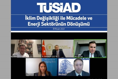 “İKLİM DEĞİŞİKLİĞİ İLE MÜCADELE VE ENERJİ SEKTÖRÜNÜN DÖNÜŞÜMÜ” WEBİNARI GERÇEKLEŞTİRİLDİ