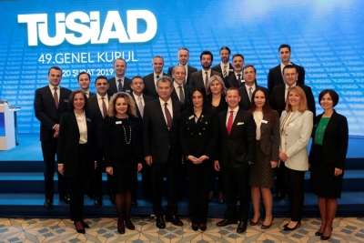 SİMONE KASLOWSKİ WAS ELECTED PRESIDENT OF TÜSİAD