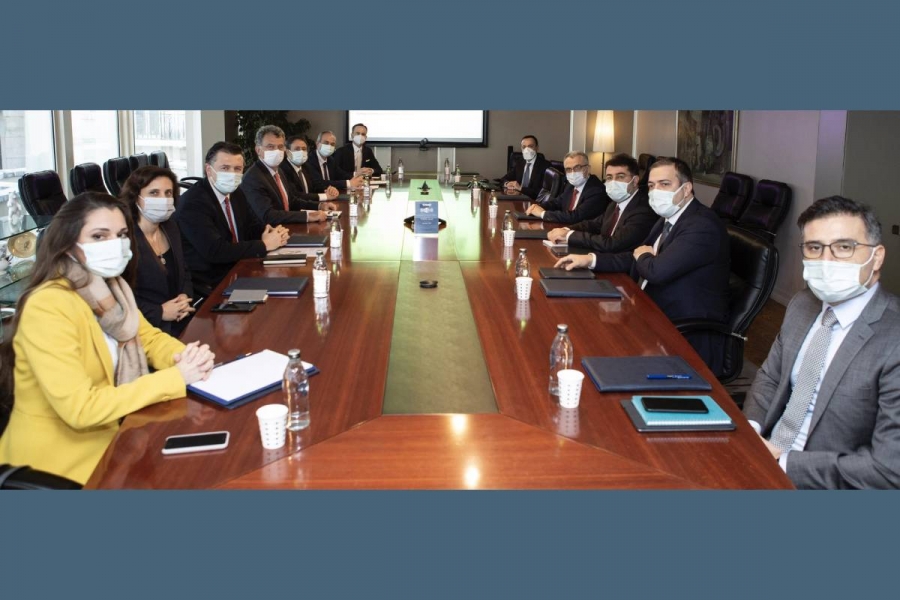TCMB BAŞKANI NACİ AĞBAL TÜSİAD’I ZİYARET ETTİ