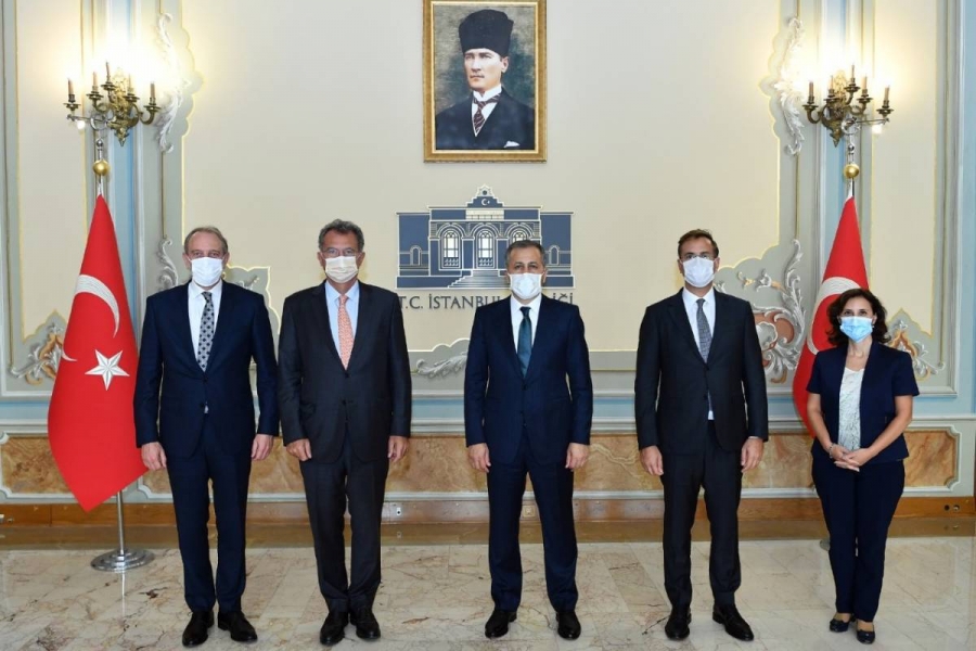 TÜSİAD Heyeti İstanbul Valisi Ali Yerlikaya'yı ziyaret etti