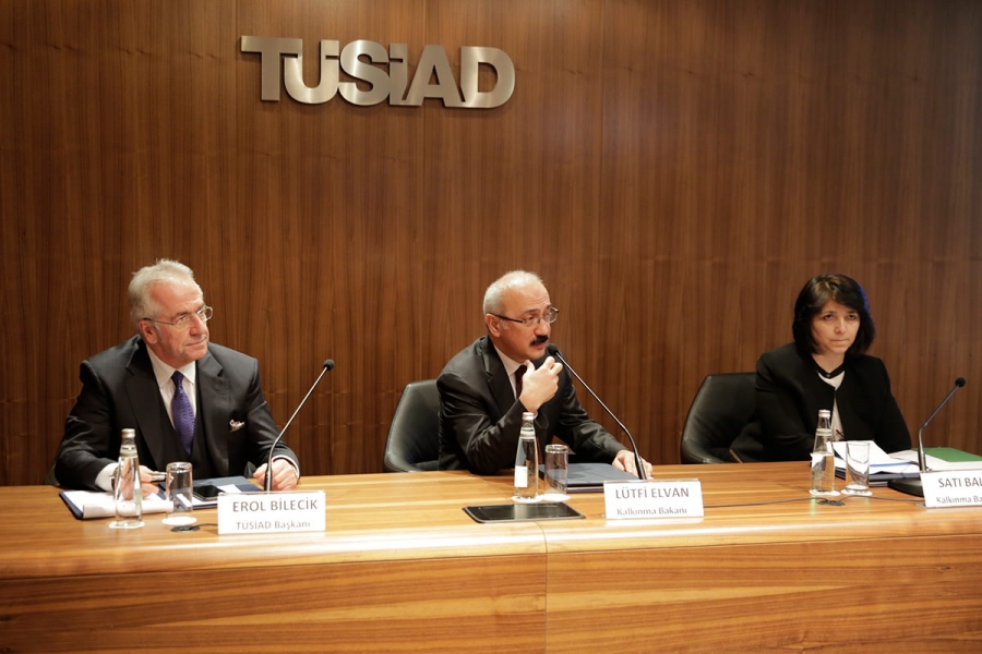 Kalkınma Bakanı Lütfi Elvan TÜSİAD Üyelerine “Cazibe Merkezleri Programı”nı Anlattı