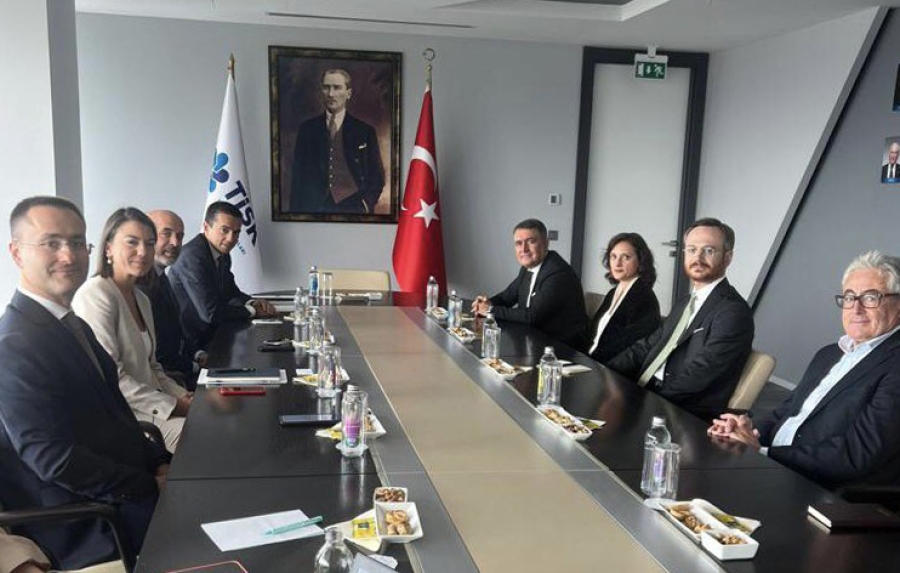 TÜSİAD Başkanı Orhan Turan HAK-İŞ Başkanı Mahmut Arslan ve TİSK Başkanı Özgür Burak Akkol’u ziyaret etti